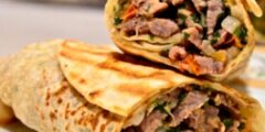 إعملي الشاورما السوري باللحمة الشهية واللذيذة بطريقة سهلة وصحية وأضمن من المطاعم