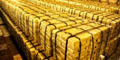 الذهب يهبط إلى 1854.30 دولار للأونصة مع ارتفاع عوائد السندات وقوة الدولار