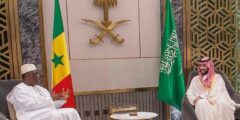 تضامنٌ كامل مع المملكة لحماية أمنها.. صدور بيان مشترك لزيارة رئيس السنغال