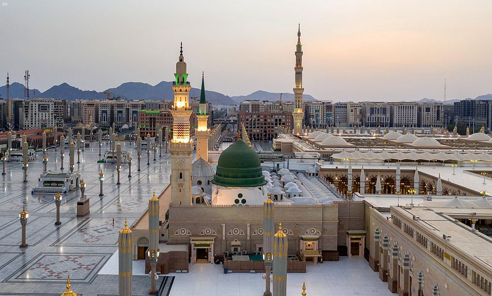 مركز الدولة في عهد الخلفاء الراشدين مكة المكرمة المدينة المنورة الرياض جدة
