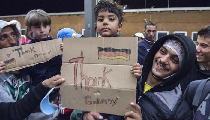 كم عدد اللاجئين السوريين في المانيا ؟